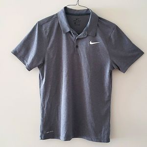 Nike dry fit collared shirt